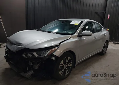 2022 Nissan Sentra Sv Xtronic Cvt z USA, uszkodzony, nr VIN 3N1AB8CV3NY249445